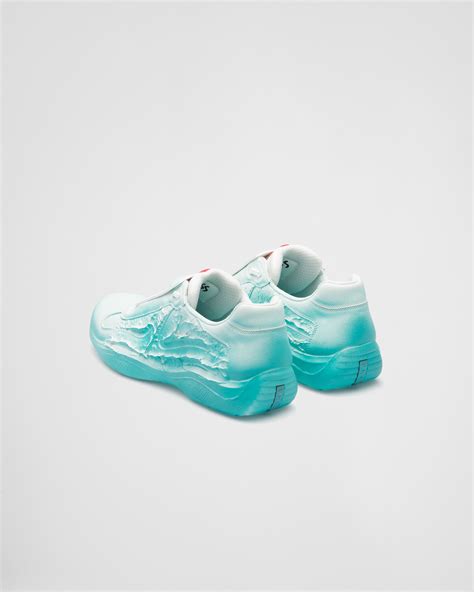 turquoise prada sneakers|Prada sneakers.